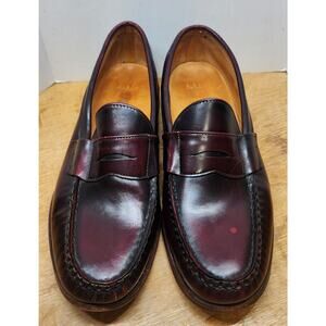 Frye Penny Loafers Mens 10.5 N Made In USA Hand Sewn Vintage Needs Refinished